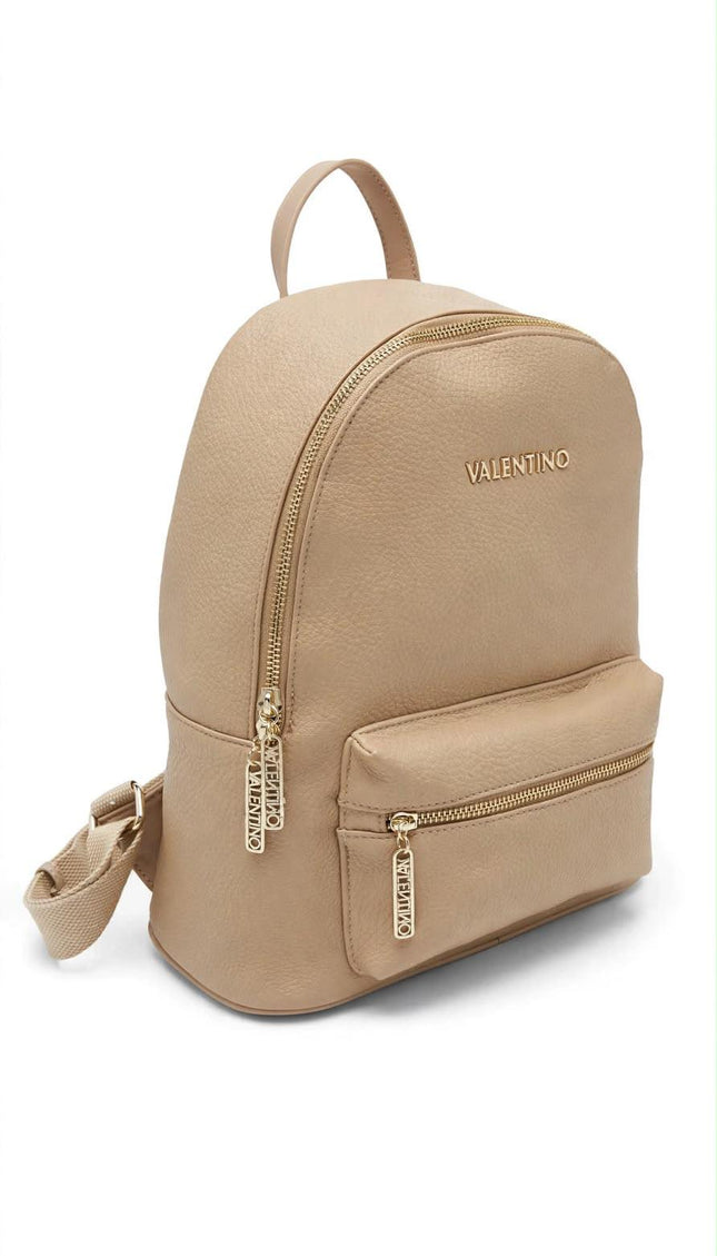 Zaino Mario Valentino beige con tasca frontale