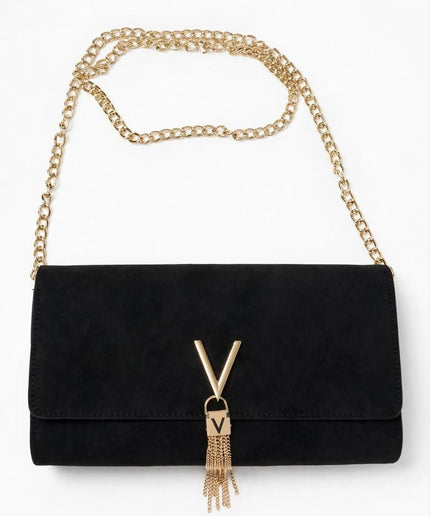 Borsa Mario Valentino nera maxi con catena