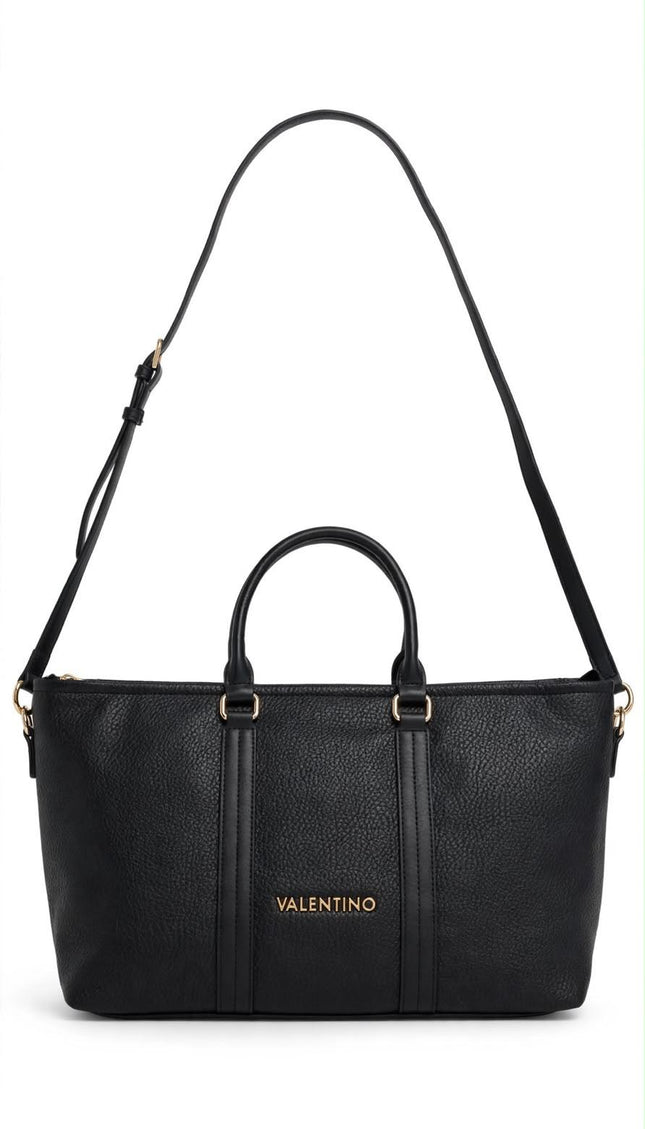Borsa Mario Valentino nera shopper con tracolla