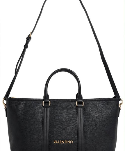Borsa Mario Valentino nera shopper con tracolla