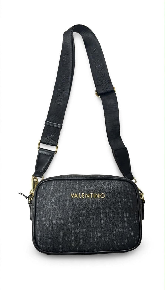 Borsa Mario Valentino nera monogram a tracolla