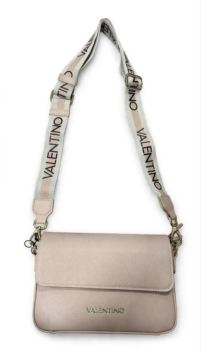 Borsa Mario Valentino beige a tracolla con logo