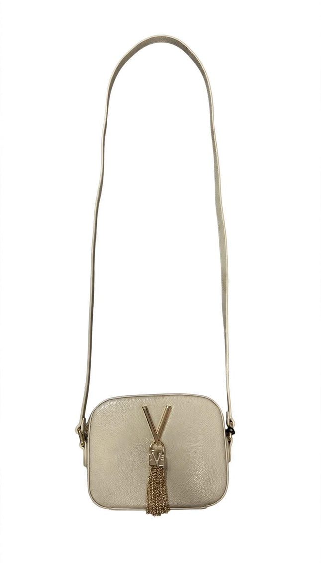 Borsa Mario Valentino panna mini a tracolla