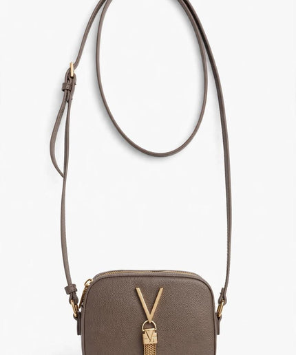 Borsa Mario Valentino tortora mini a tracolla