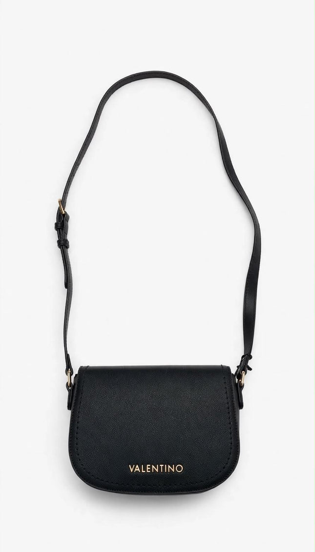 Borsa Mario Valentino nera a tracolla con patta