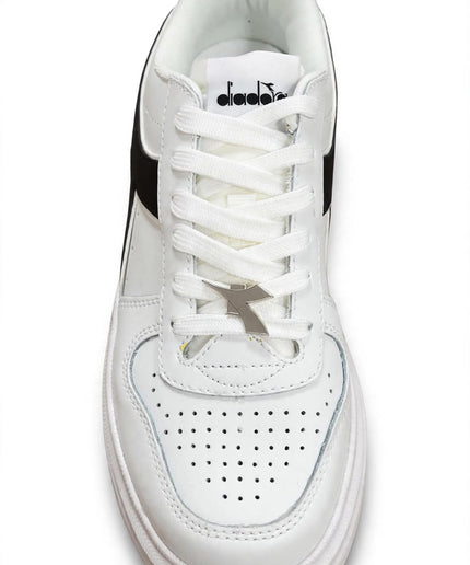 Sneakers Diadora bianche con inserti neri