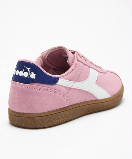 Sneakers Diadora rosa cipria con dettagli blu
