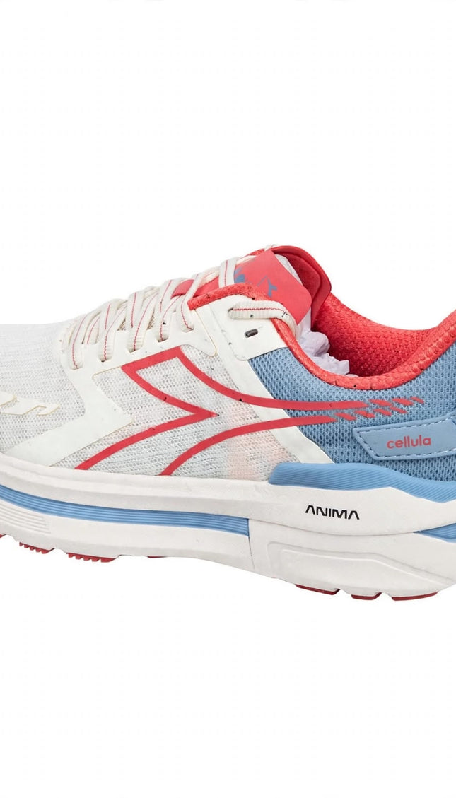 Sneakers Diadora Bianche Rosse e Azzurre