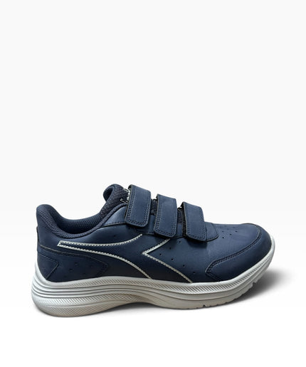 Sneakers Diadora blu con chiusura a strappo
