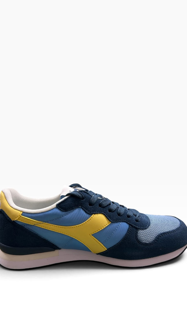 Diadora Camaro Sneakers Vintage Blu Navy e Giallo