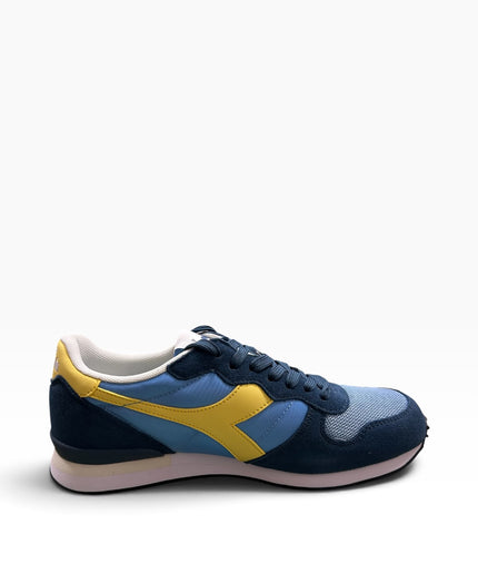 Diadora Camaro Sneakers Vintage Blu Navy e Giallo