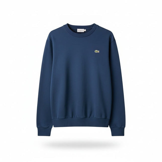 Felpa Lacoste Girocollo Blu Navy