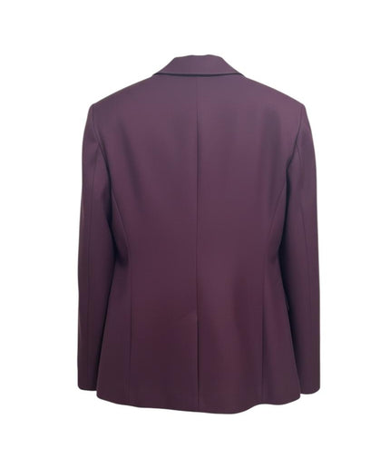 Blazer doppiopetto Vicolo bordeaux con revers