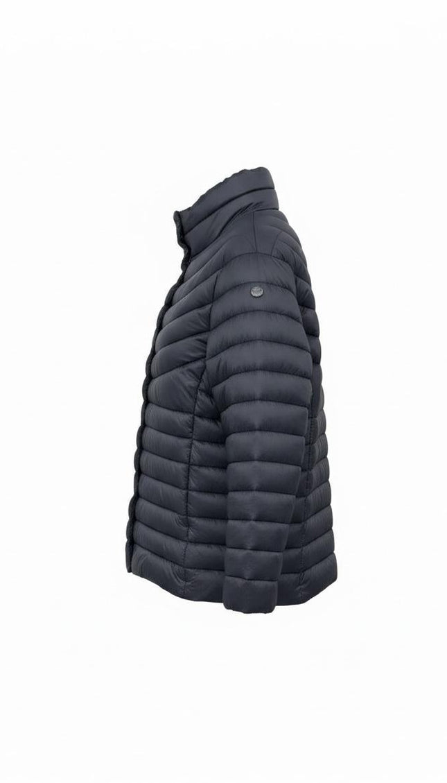 Giubbino trapuntato Marina Yachting blu scuro con collo alto
