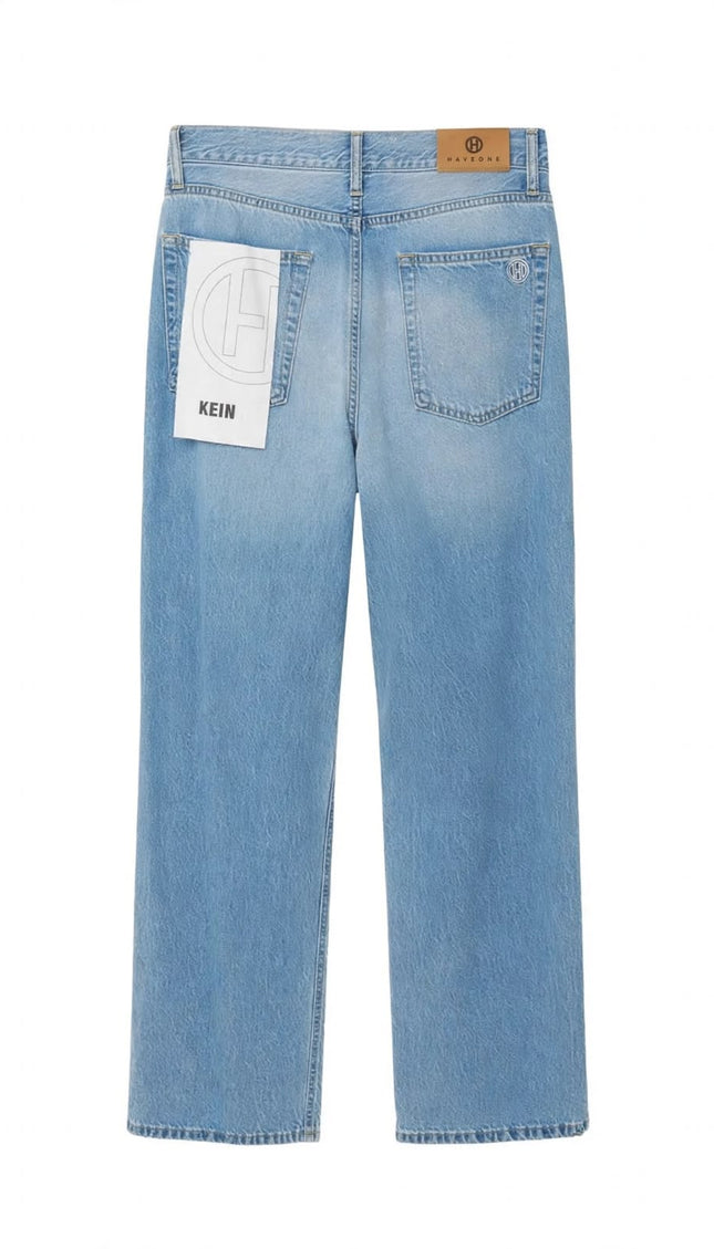 Jeans Haveone azzurro chiaro a gamba dritta