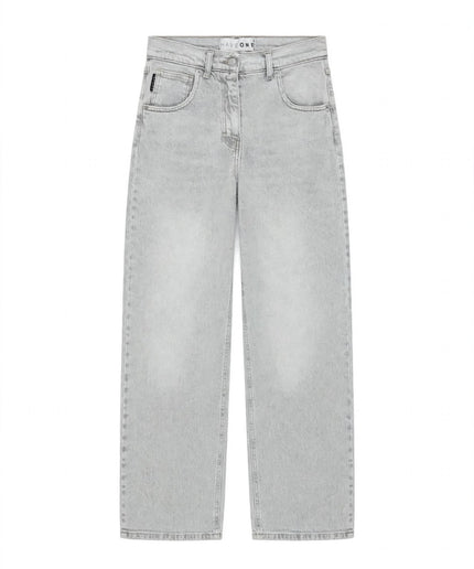 Jeans Haveone chiaro a gamba dritta