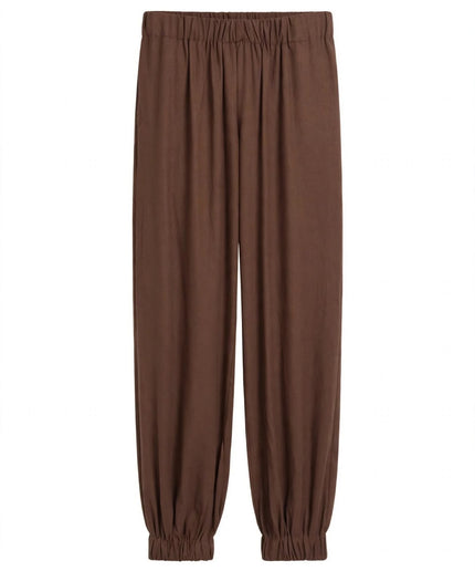 Pantalone jogger marrone Haveone