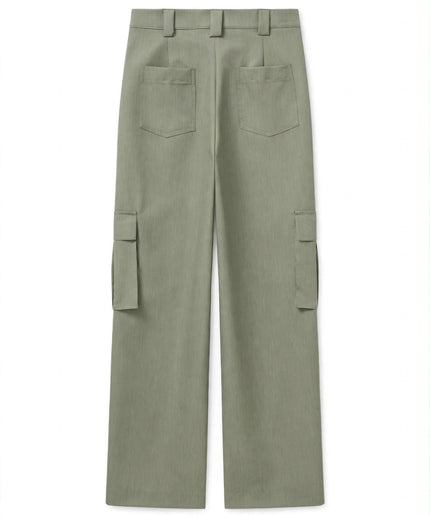 Pantalone cargo verde oliva Haveone