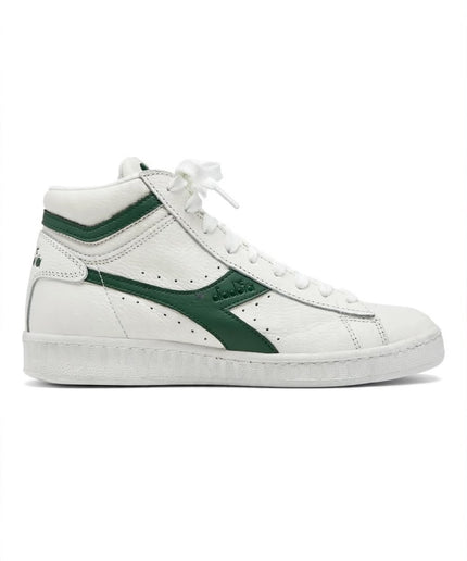 Sneaker Alta Diadora Bianca e Verde