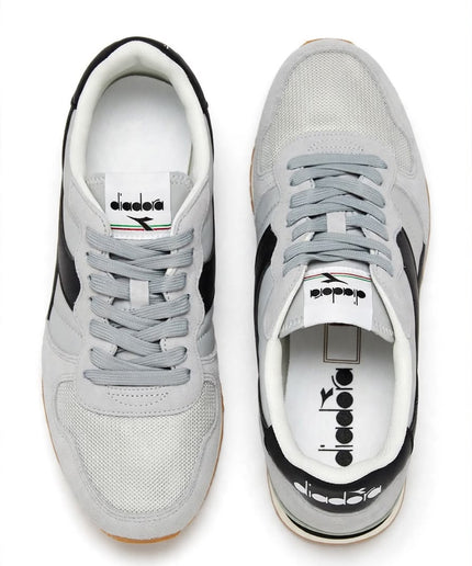 Sneaker Diadora Grigio Chiaro e Nero