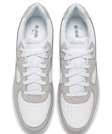 Sneaker Diadora Bianca e Beige Tono su Tono