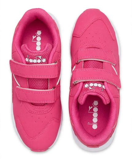 Sneaker Diadora Rosa con Doppio Strappo
