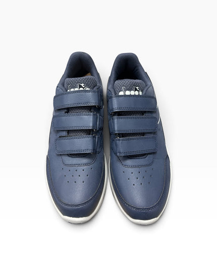 Sneakers Diadora blu con chiusura a strappo