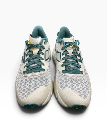 Diadora Sneakers Running Bianco Panna e Verde Salvia
