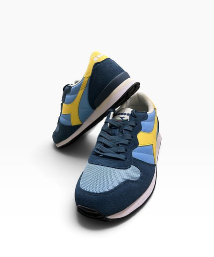 Diadora Camaro Sneakers Vintage Blu Navy e Giallo
