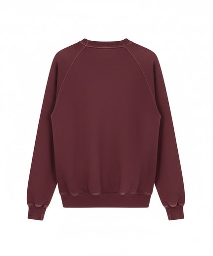 Felpa Lacoste Girocollo Bordeaux