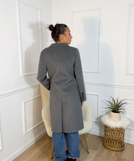 Cappotto Vicolo Lungo Grigio Classico