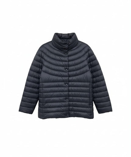 Giubbino trapuntato Marina Yachting blu scuro con collo alto