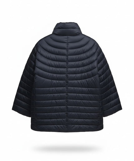 Giubbino trapuntato Marina Yachting blu scuro con collo alto