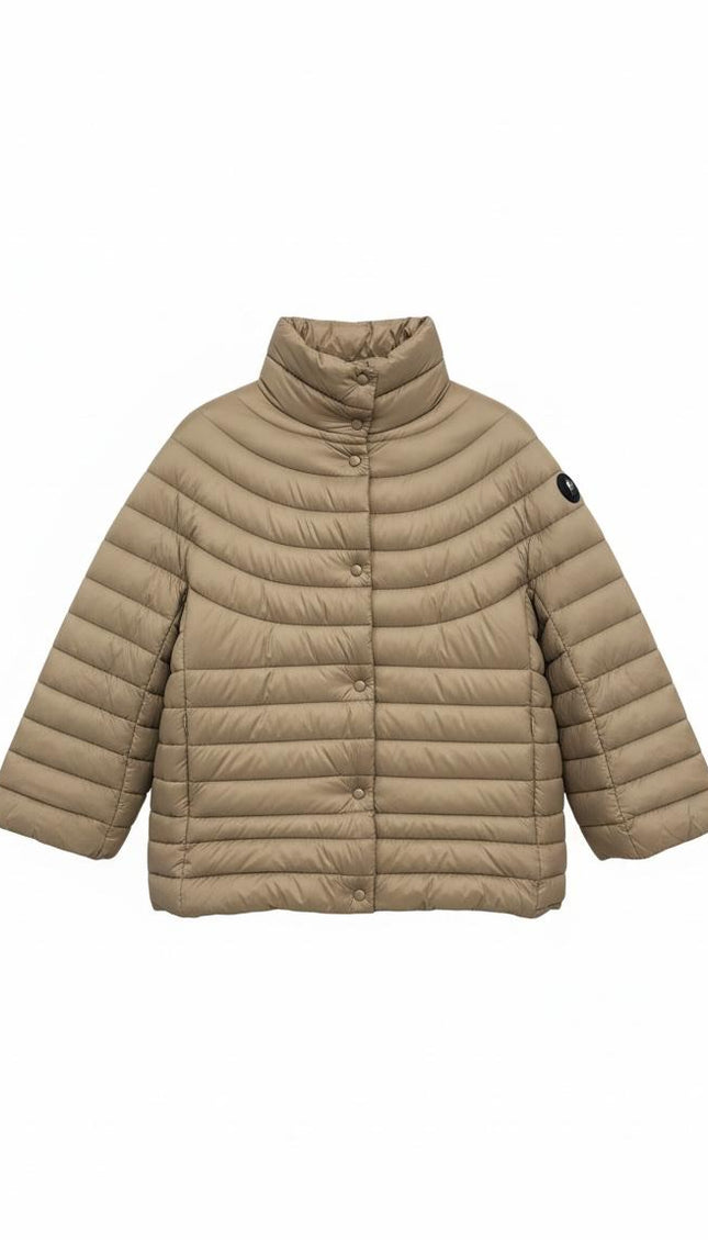 Giubbino trapuntato Marina Yachting beige con collo alto