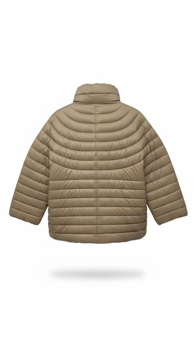 Giubbino trapuntato Marina Yachting beige con collo alto