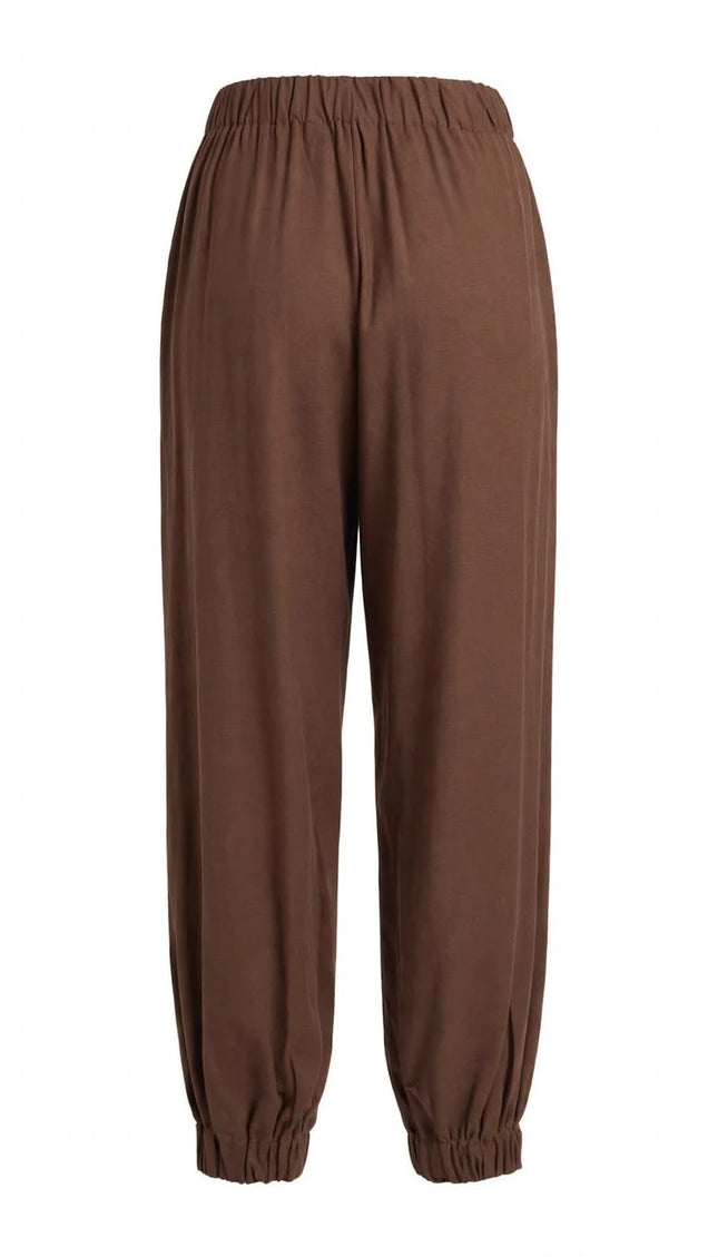 Pantalone jogger marrone Haveone