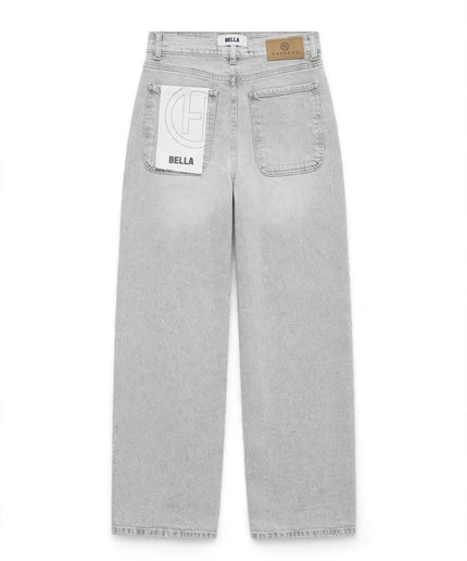 Jeans Haveone chiaro a gamba dritta