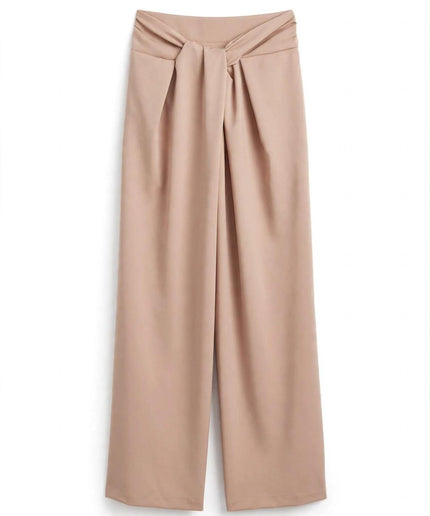 Completo tailleur rosa cipria Haveone con cintura