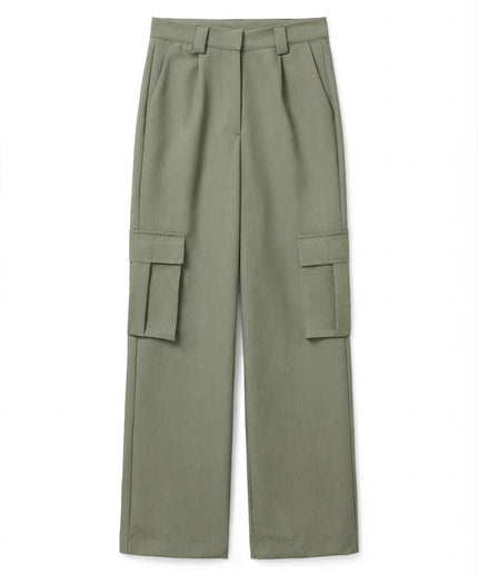 Pantalone cargo verde oliva Haveone