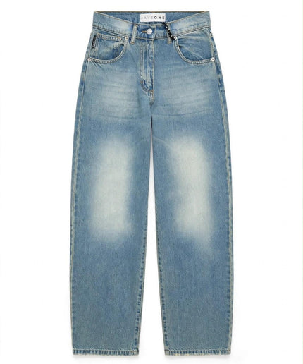 Jeans Haveone blu con effetto délavé