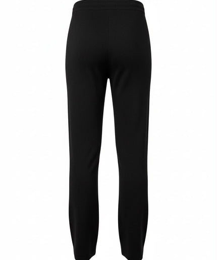 Haveone Co-ord Set Nero con Dolcevita Oversize e Pantaloni con Coulisse